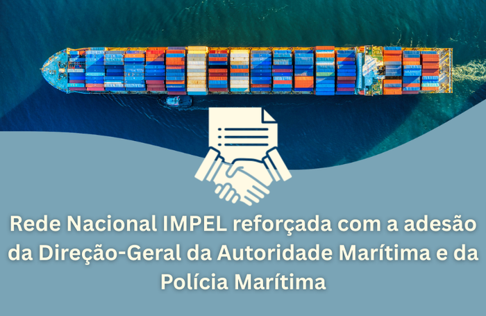 A IGAMAOT formalizou a adesão da DGAM e da Polícia Marítima à Rede Nacional IMPEL.

