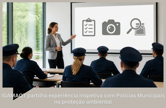 A IGAMAOT formou cerca de 50 agentes de Polícias Municipais em matérias de fiscalização no terreno.